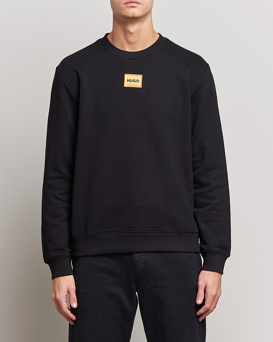 Herren |  | HUGO | Diragol Crew Neck Sweatshirt Black