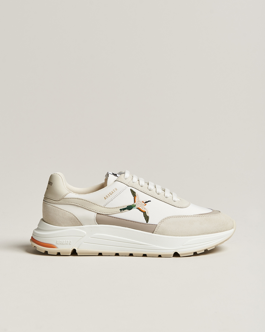 Herren | Axel Arigato Rush Bee Bird Runner White/Cremino | Axel Arigato | Rush Bee Bird Runner White/Cremino