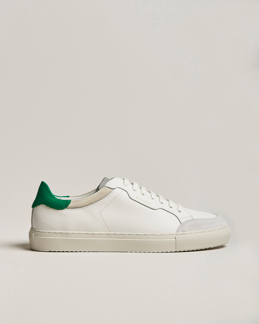 Herren | Axel Arigato Clean 180 Sneaker White/Green | Axel Arigato | Clean 180 Sneaker White/Green