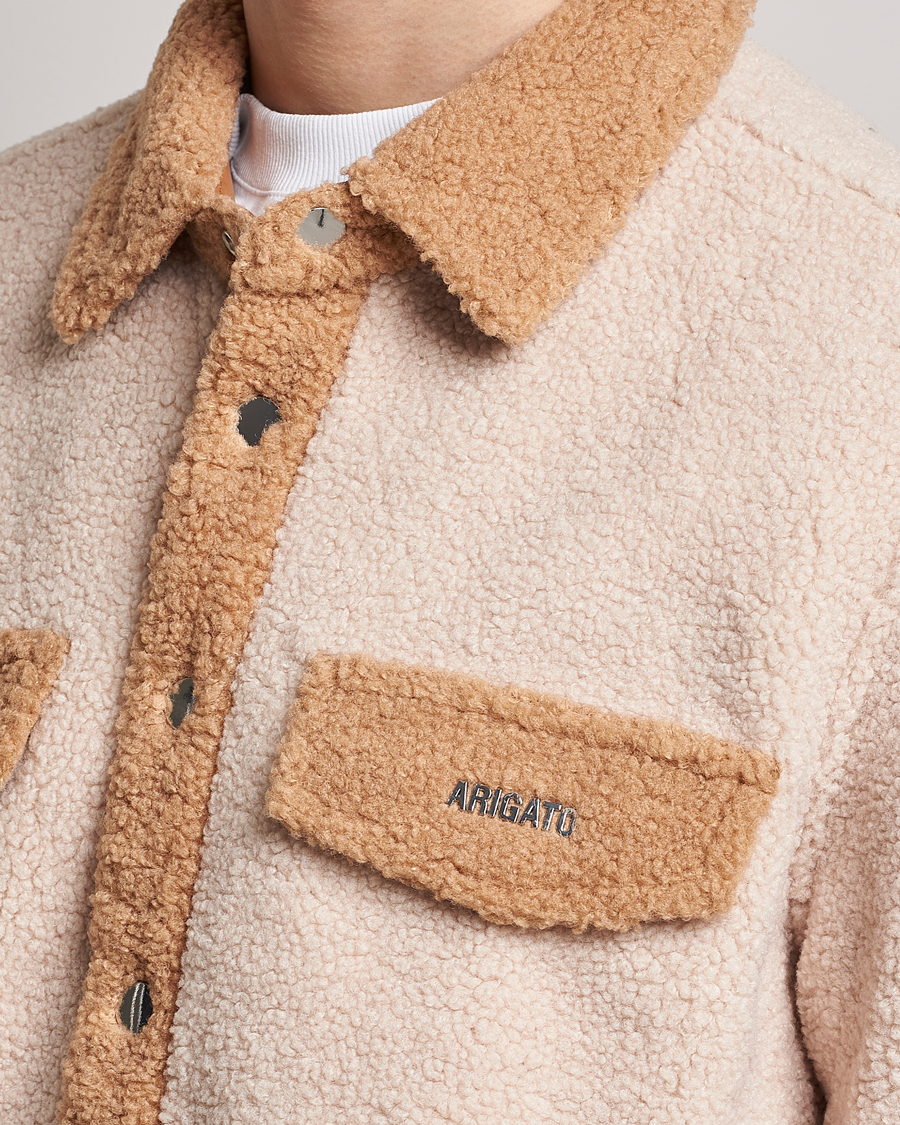 Herren | Jacken | Axel Arigato | Aspen Colorblock Overshirt Pale Beige