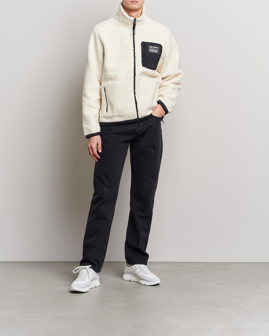 Herren | Pullover | Axel Arigato | Billie Fleece Jacket Ecru