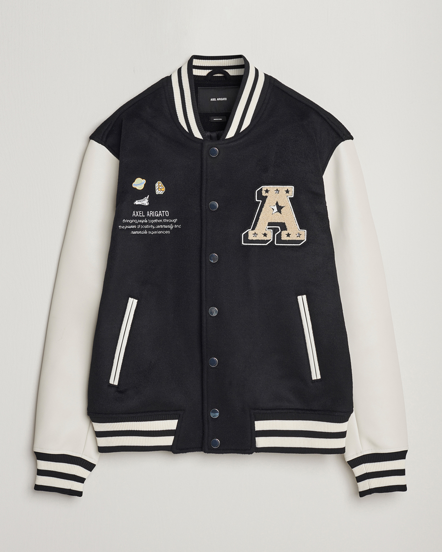 Herren | Jacken | Axel Arigato | Arigato Space Academy Varsity Jacket Black