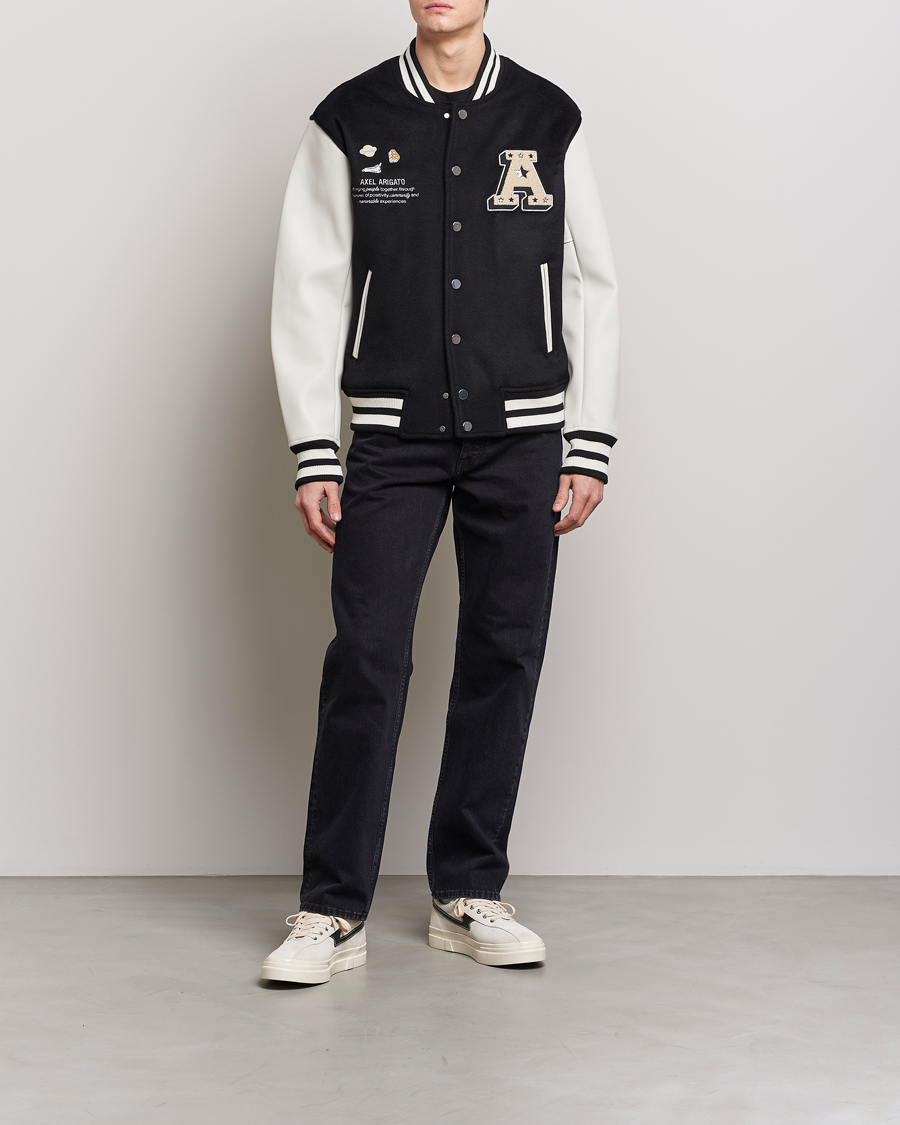 Herren | Jacken | Axel Arigato | Arigato Space Academy Varsity Jacket Black