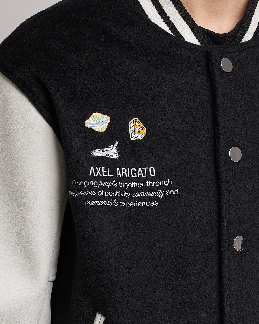 Herren | Jacken | Axel Arigato | Arigato Space Academy Varsity Jacket Black