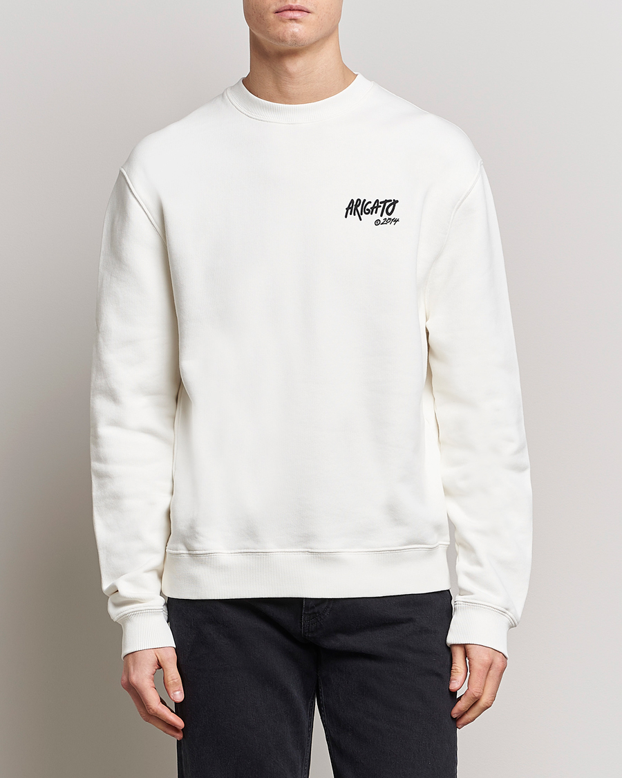 Herren | | Axel Arigato | Arigato Graffiti Sweatshirt Ecru