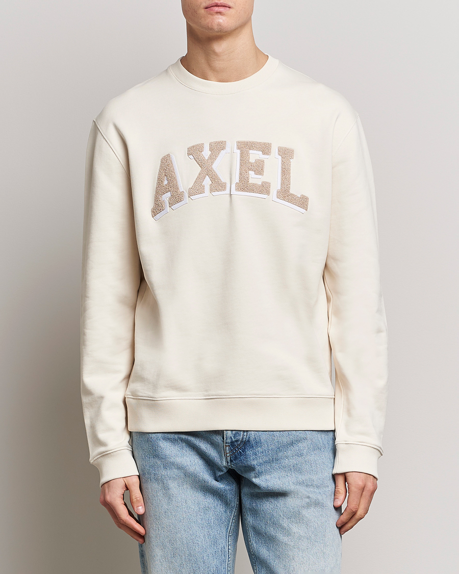 Herren | Axel Arigato | Axel Arigato | Axel Arc Sweatshirt Pale Beige