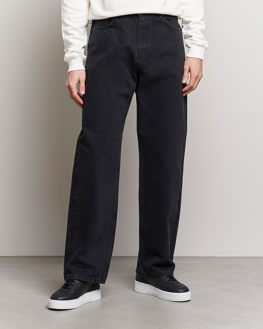 Herren | | Axel Arigato | Zine Relaxed Fit Jeans Faded Black