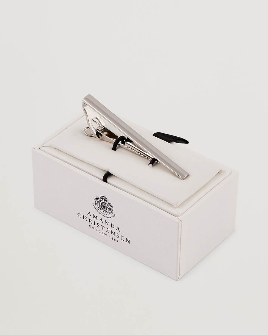 Herren | Krawatten | Amanda Christensen | Tie Clip Silver