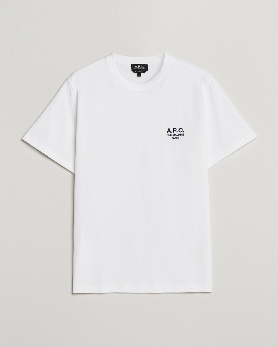 Herren | Kurzarm T-Shirt | A.P.C. | Raymond T-Shirt White