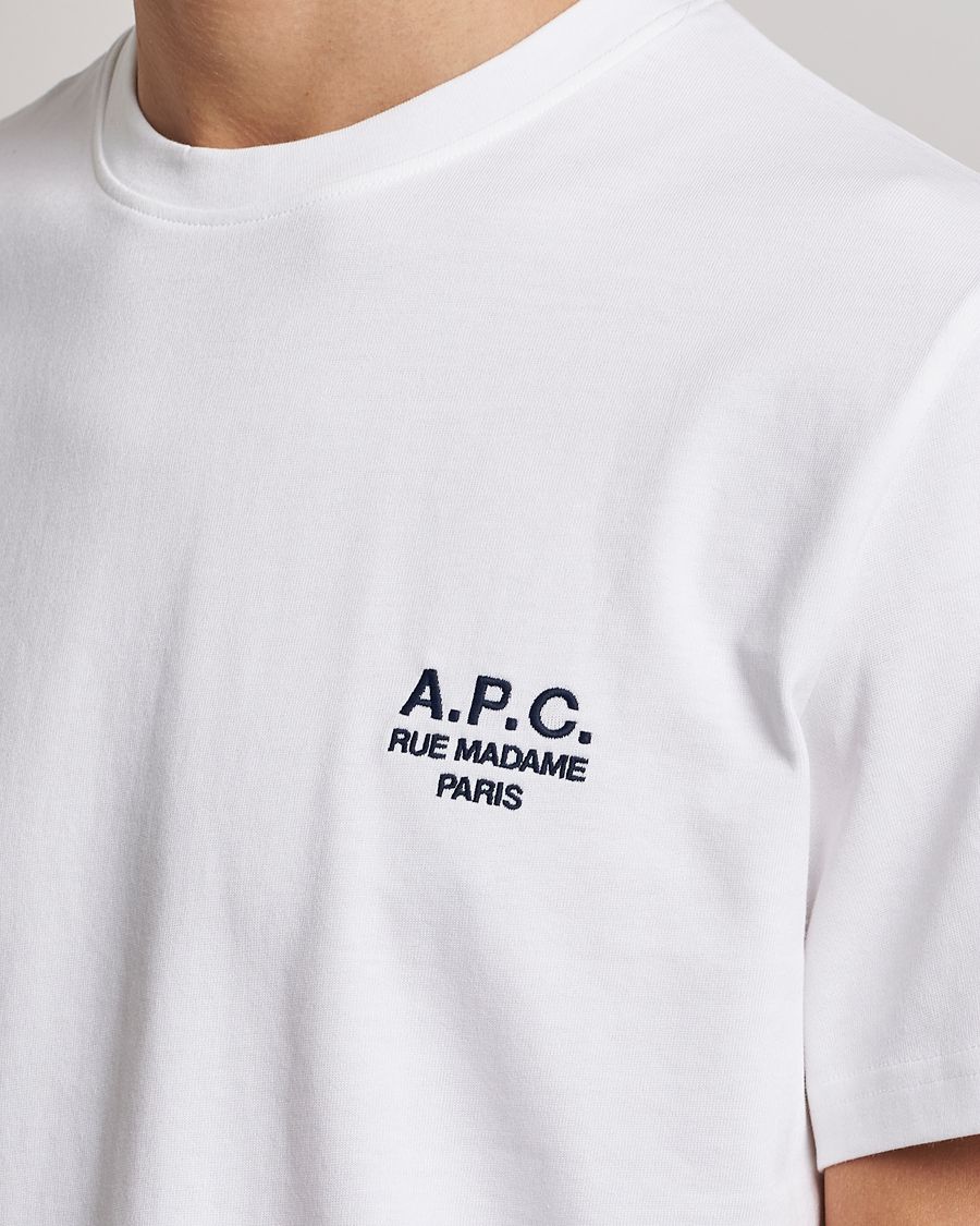 Herren | T-Shirts | A.P.C. | Raymond T-Shirt White