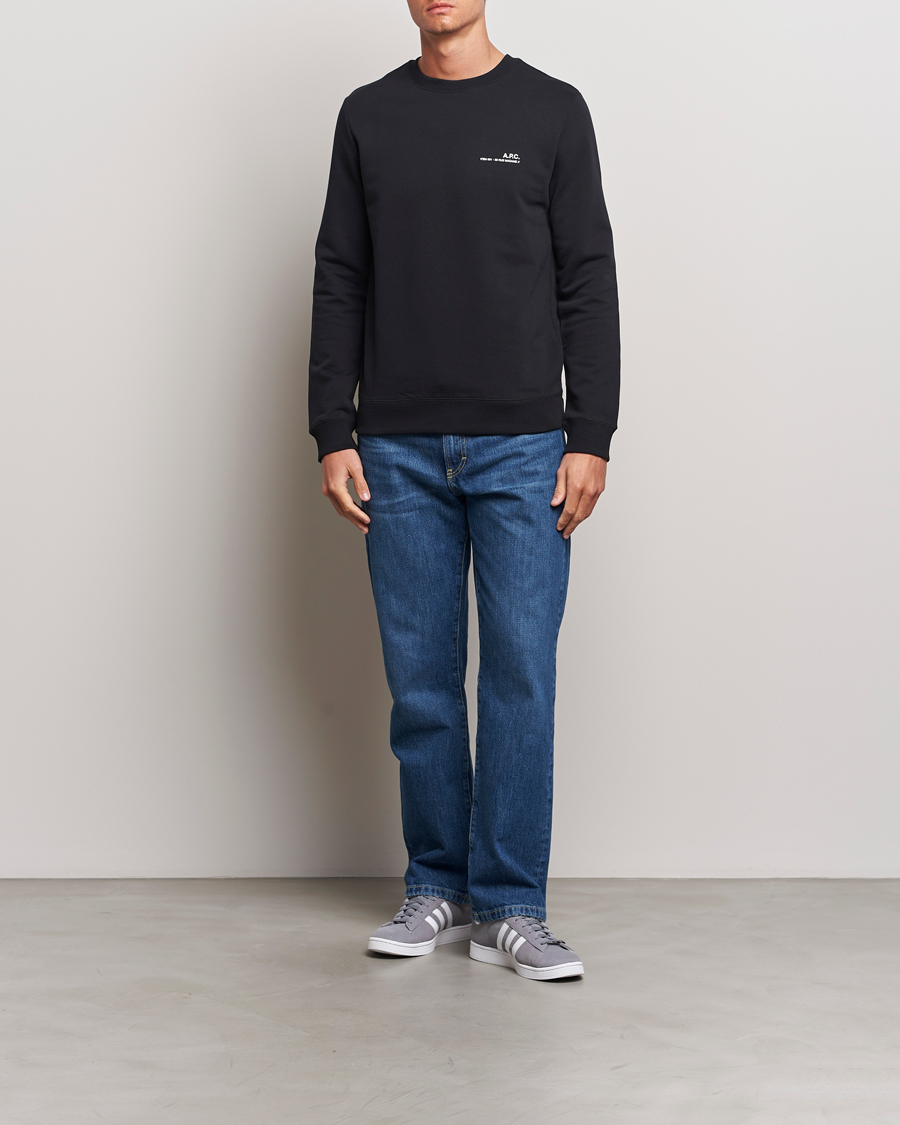 Herren | Pullover | A.P.C. | Item Sweatshirt Black