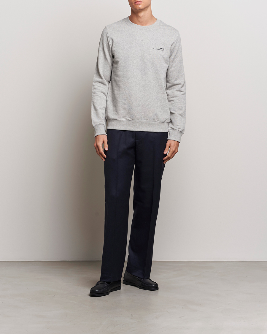 Herren | Pullover | A.P.C. | Item Sweatshirt Heather Grey