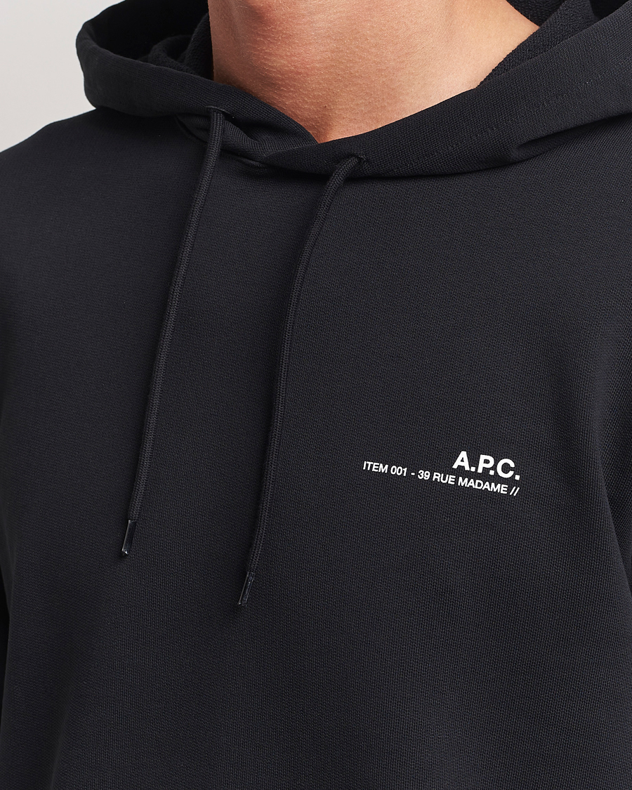 Herren | Pullover | A.P.C. | Item Hoodie Black