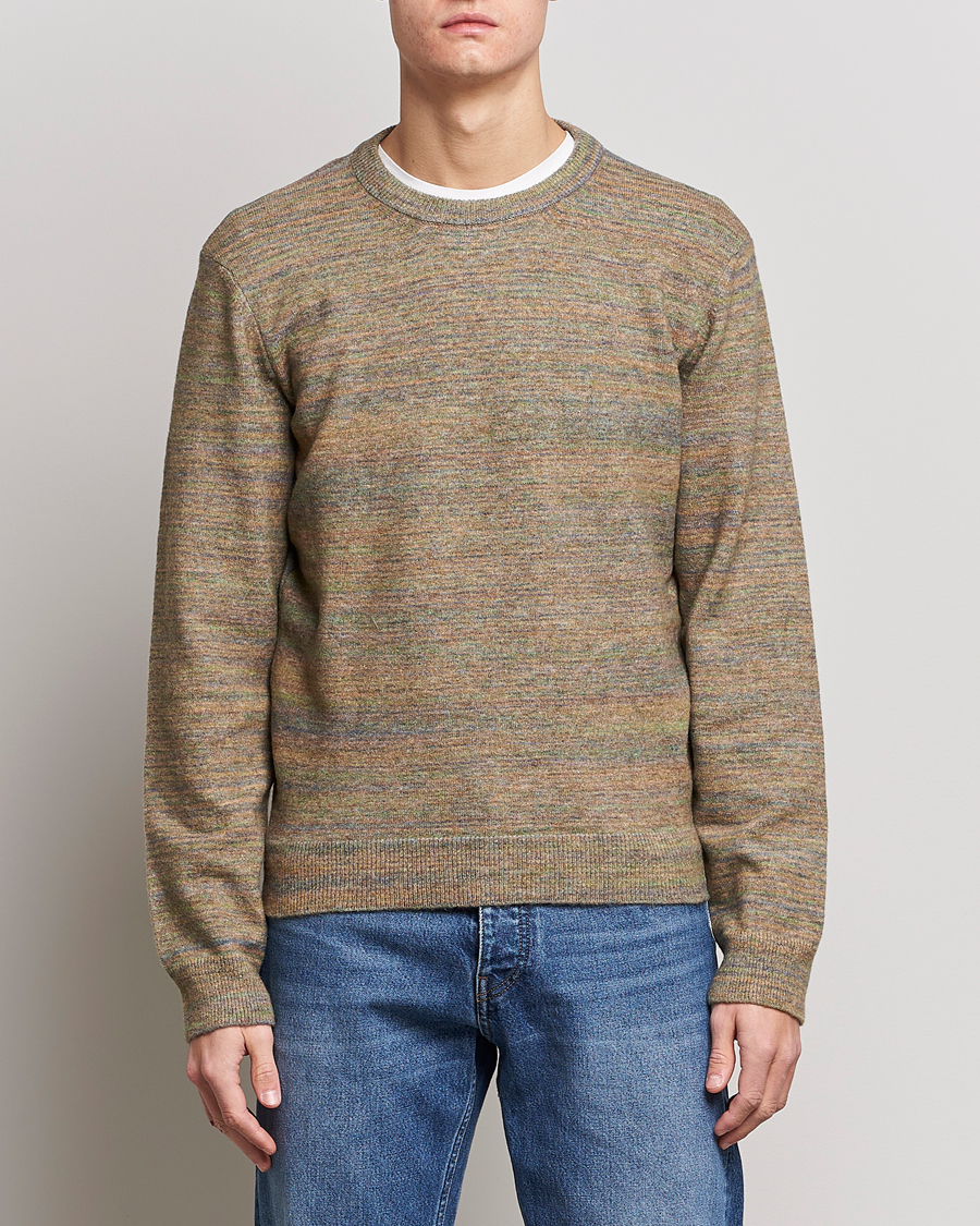 Herren | A.P.C. | A.P.C. | Degrade Sweater Light Khaki