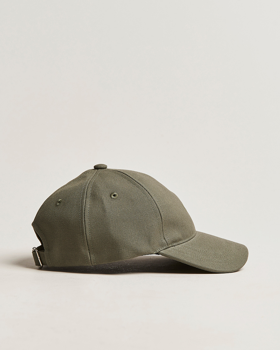 Herren | A.P.C. Charlie Baseball Cap Khaki Green | A.P.C. | Charlie Baseball Cap Khaki Green