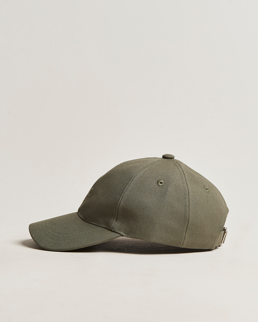 Herren | A.P.C. Charlie Baseball Cap Khaki Green | A.P.C. | Charlie Baseball Cap Khaki Green