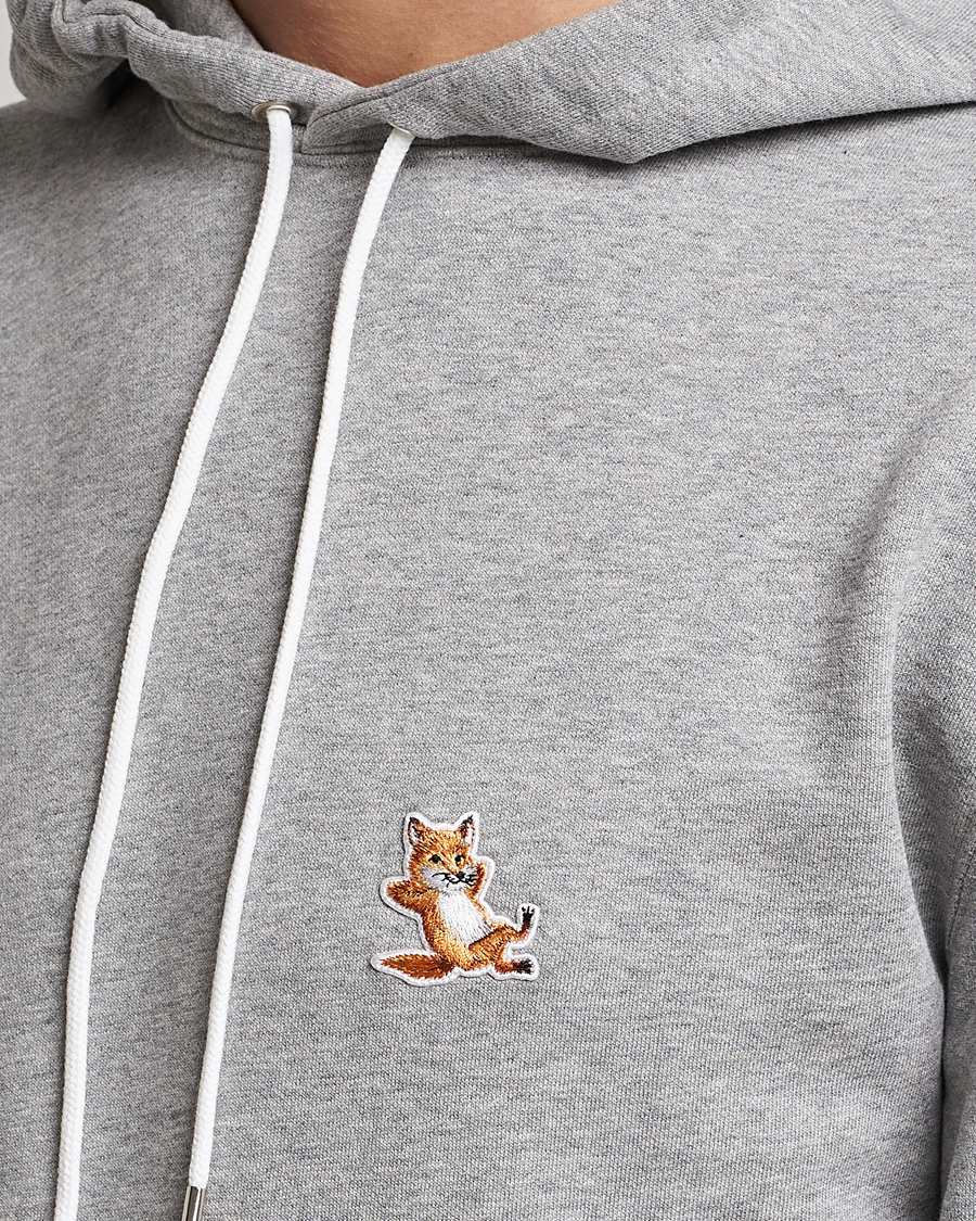 Herren | Pullover | Maison Kitsuné | Chillax Fox Hoodie Light Grey