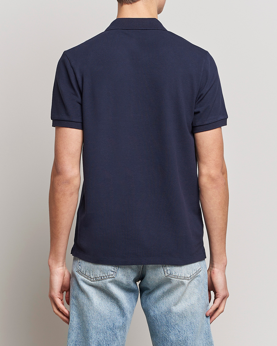 Herren | Poloshirts | Maison Kitsuné | Tricolor Fox Polo Navy