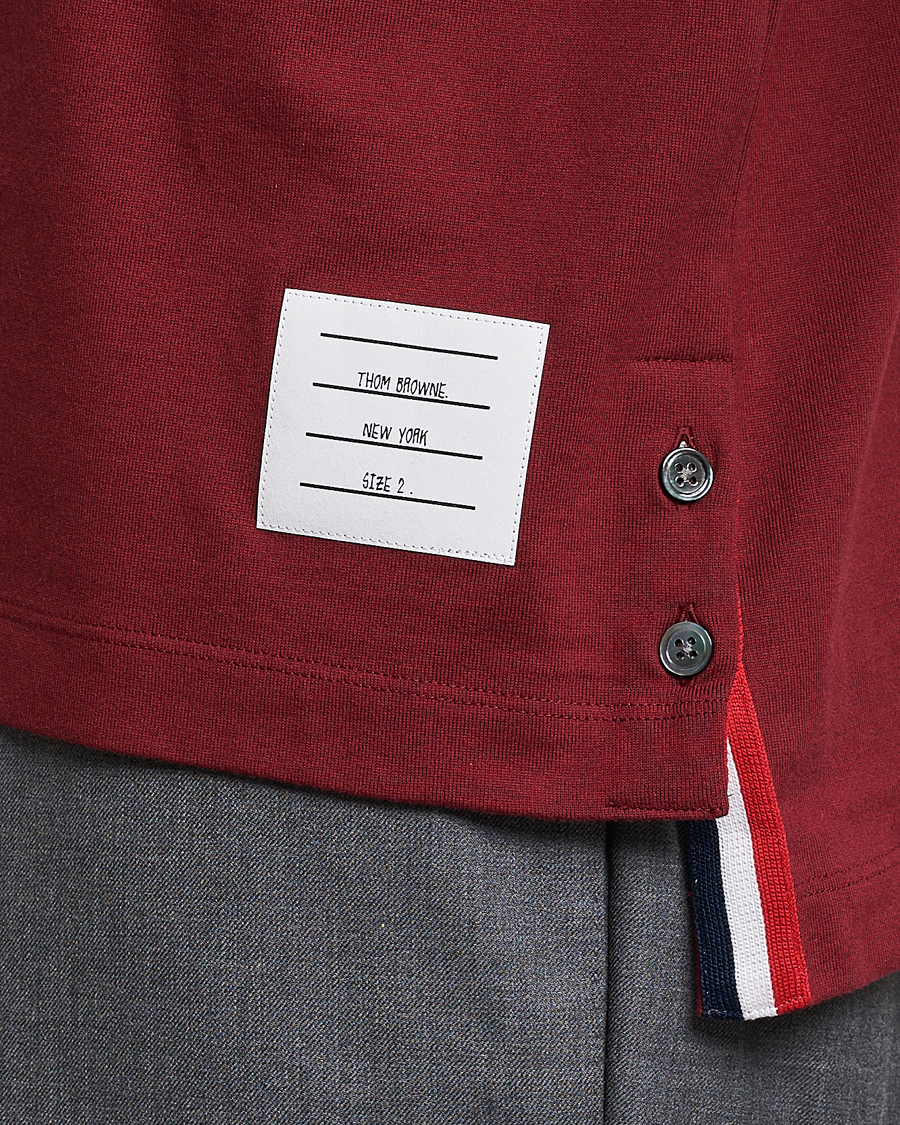 Herren | T-Shirts | Thom Browne | Jersey T-Shirt Burgundy