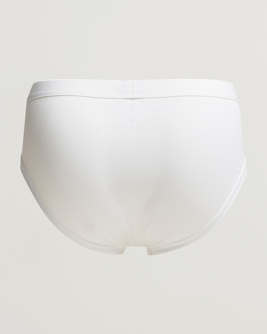 Herren | Unterhosen | Zimmerli of Switzerland | Sea Island Cotton Briefs White