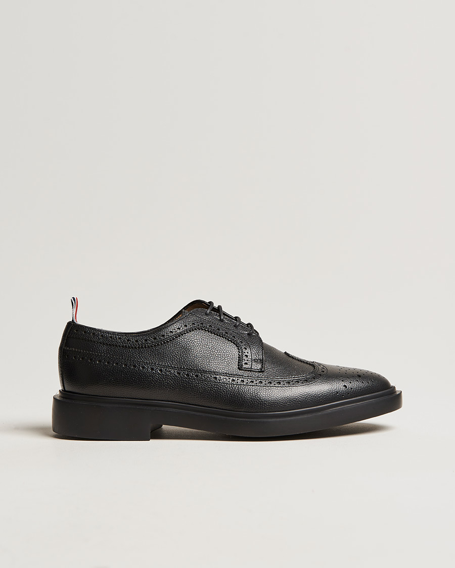 Herren |  | Thom Browne | Pebble Grain Longwing Brogue Black