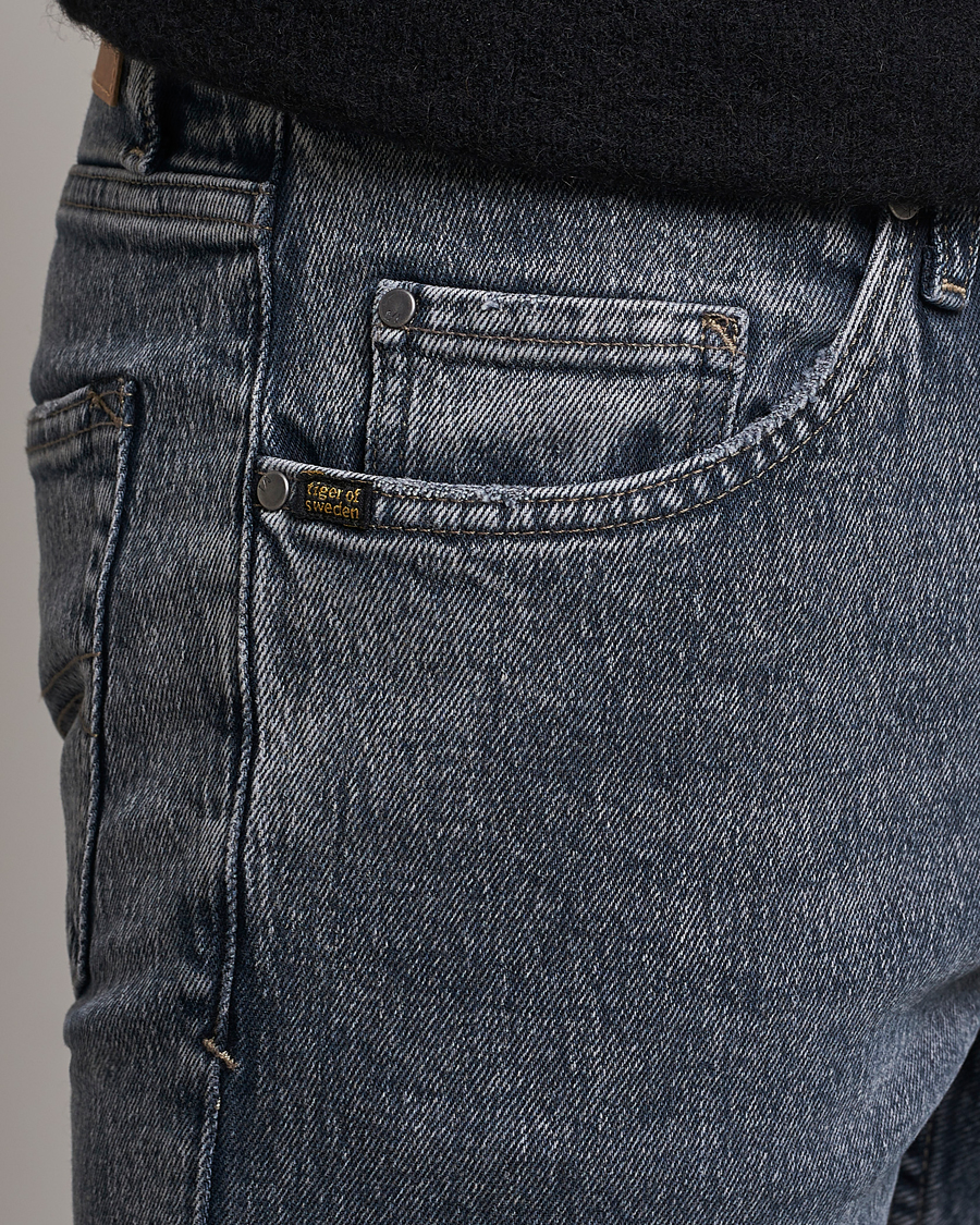 Herren | Jeans | Tiger of Sweden | Pistolero Organic Cotton Jeans Dust Blue