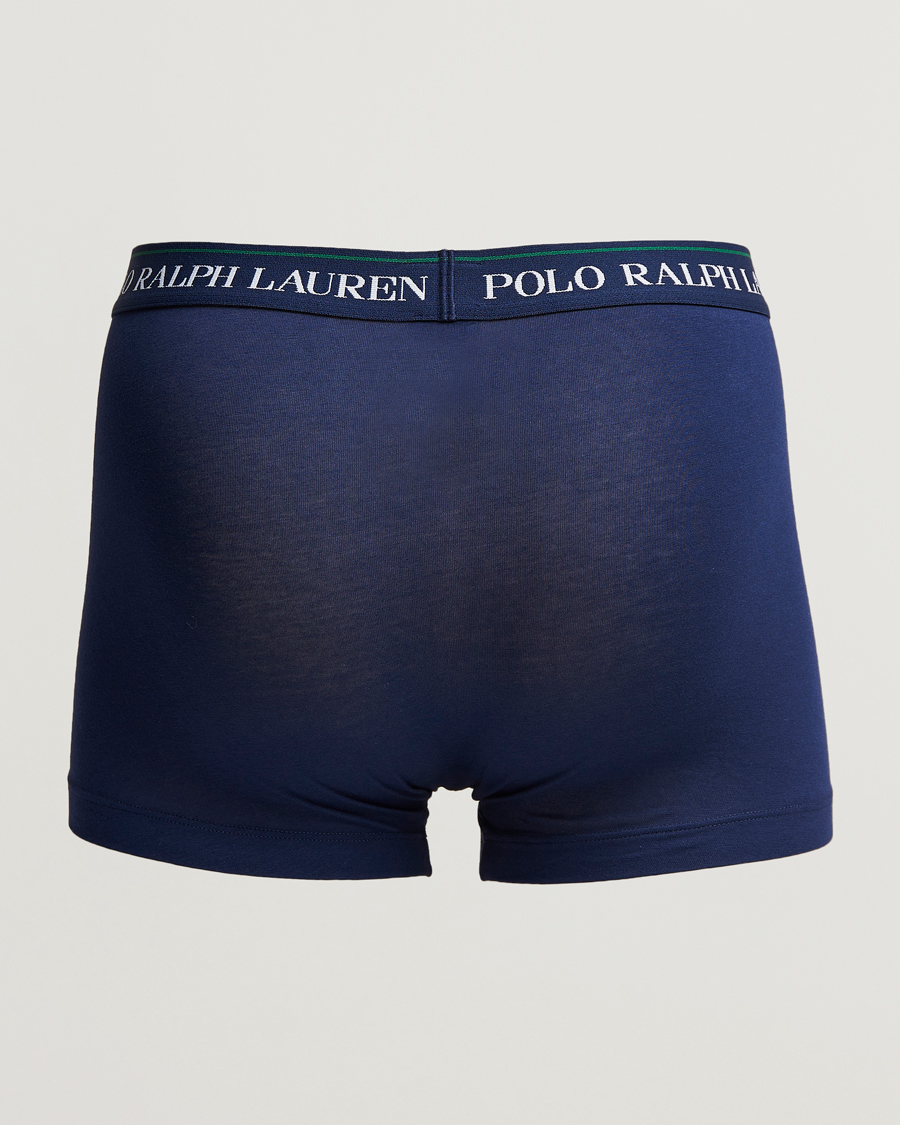 Herren | Slips | Polo Ralph Lauren | 3-Pack Trunk Green/White/Navy