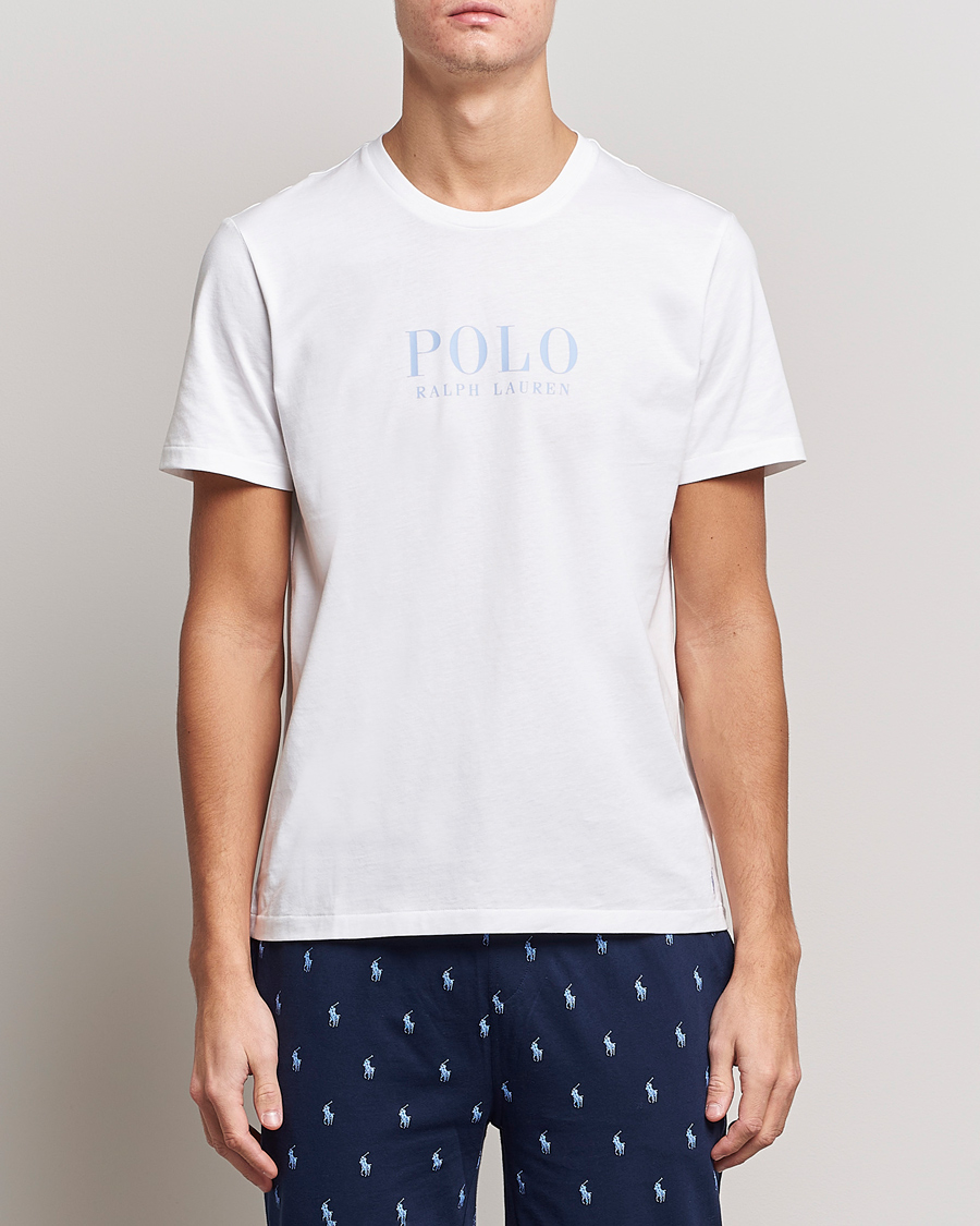Herren |  | Polo Ralph Lauren | Cotton Logo Crew Neck T-Shirt Austin Blue
