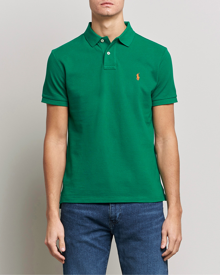 Herren |  | Polo Ralph Lauren | Custom Slim Fit Polo Primary Green