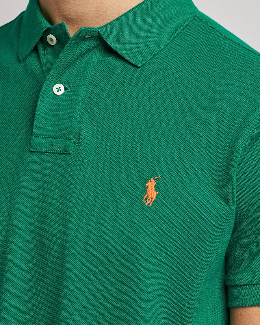 Herren | Poloshirts | Polo Ralph Lauren | Custom Slim Fit Polo Primary Green