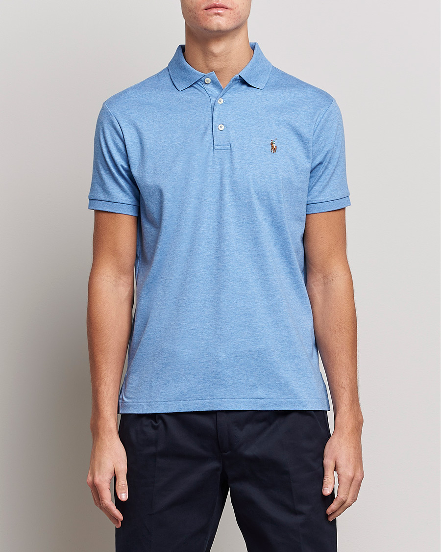 Herren |  | Polo Ralph Lauren | Luxury Pima Cotton Polo Soft Royal Heather