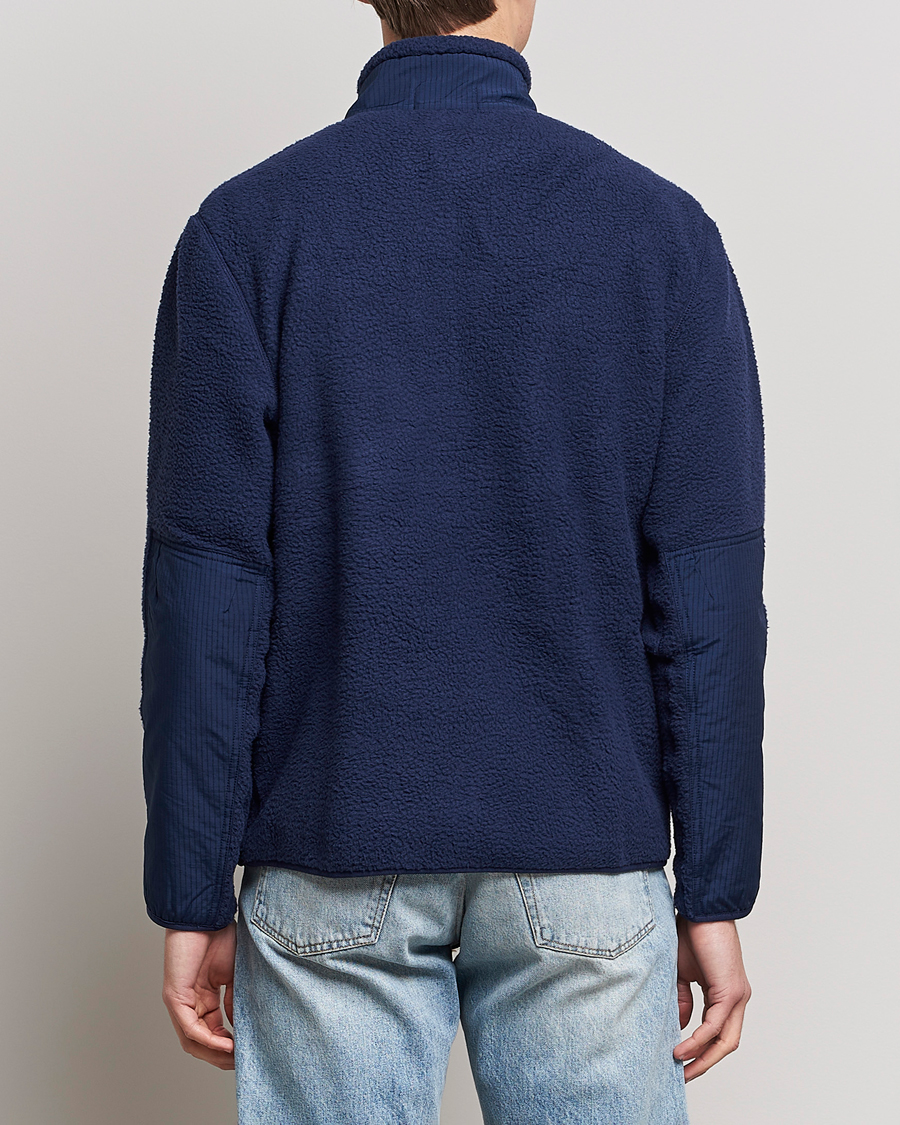 Herren | Pullover | Polo Ralph Lauren | Curly Sherpa Half Zip Newport Navy