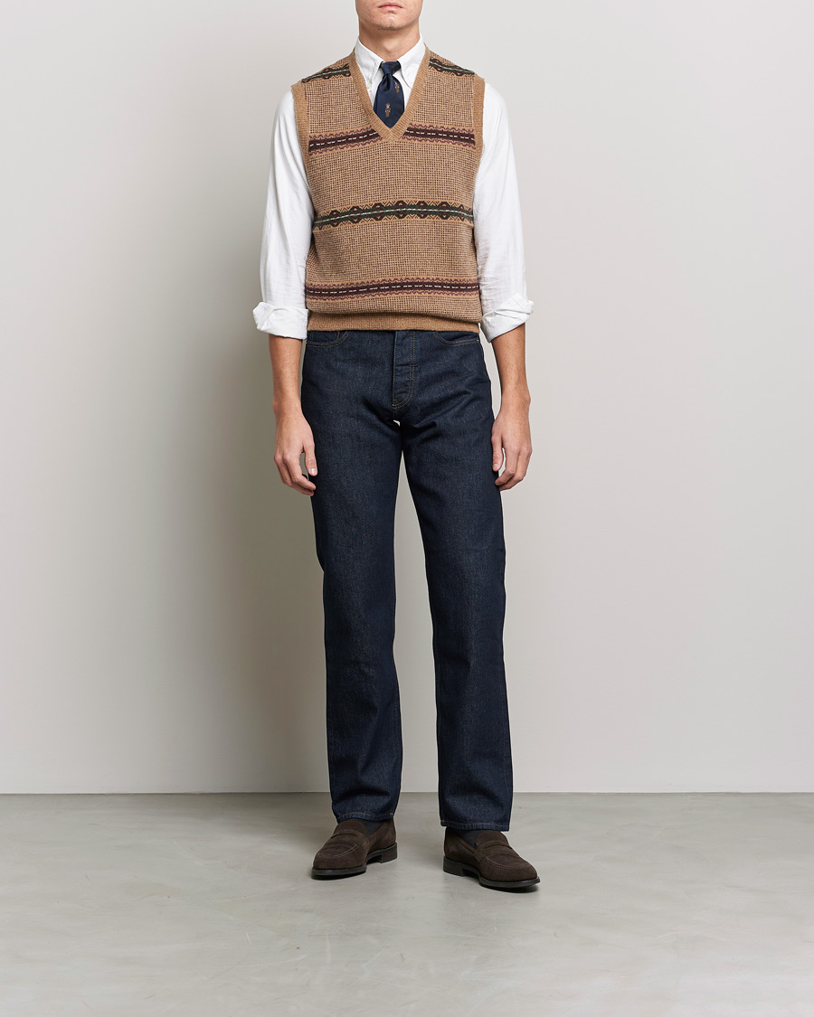 Herren | Pullover | Polo Ralph Lauren | Wool Fairisle Vest Camel