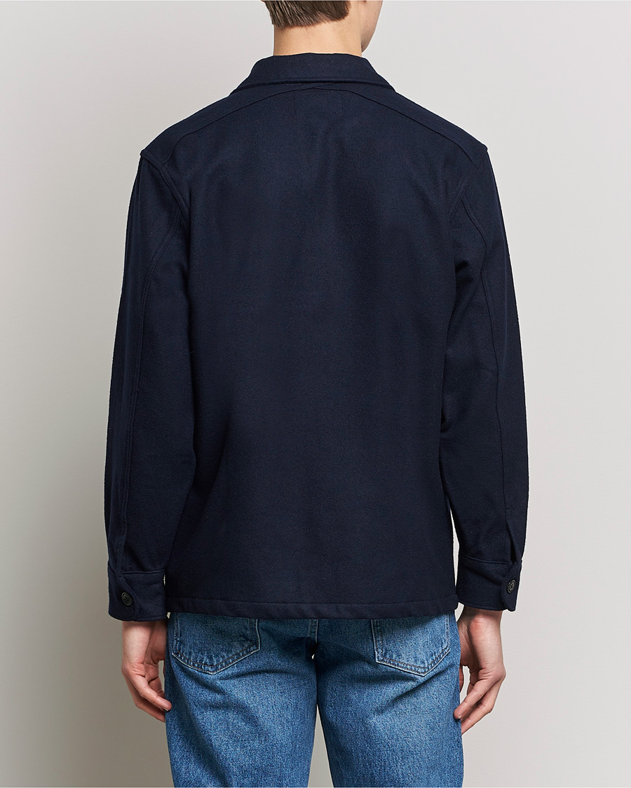 Herren | Hemden | Polo Ralph Lauren | Wool/Nylon Pocket Overshirt Collection Navy