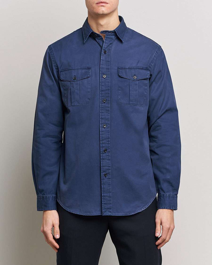 Herren | Hemden | Polo Ralph Lauren | Classic Fit Twill Shirt Newport Navy