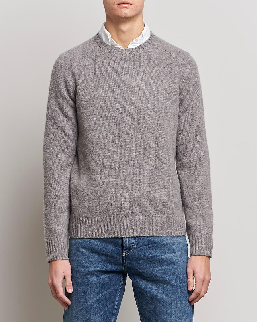 Herren | Strickpullover | Polo Ralph Lauren | Wool Knitted Sweater Grey