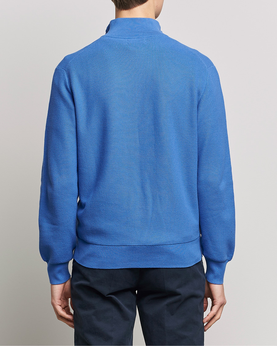 Herren | Pullover | Polo Ralph Lauren | Cotton Half Zip Maidstone Blue