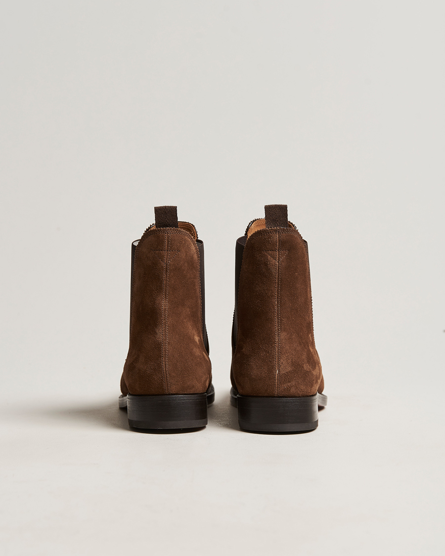 Herren | Ralph Lauren Purple Label Penfield Chelsea Boots Chestnut Suede | Ralph Lauren Purple Label | Penfield Chelsea Boots Chestnut Suede