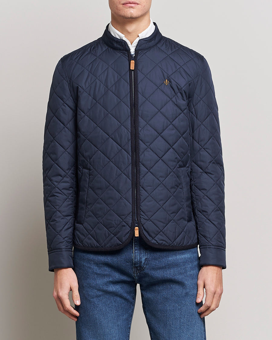 Herren | Morris Jacken | Morris | Teddy Quilted Jacket Old Blue