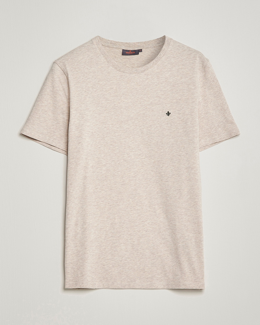 Herren | T-Shirts | Morris | James Crew Neck T-shirt Khaki