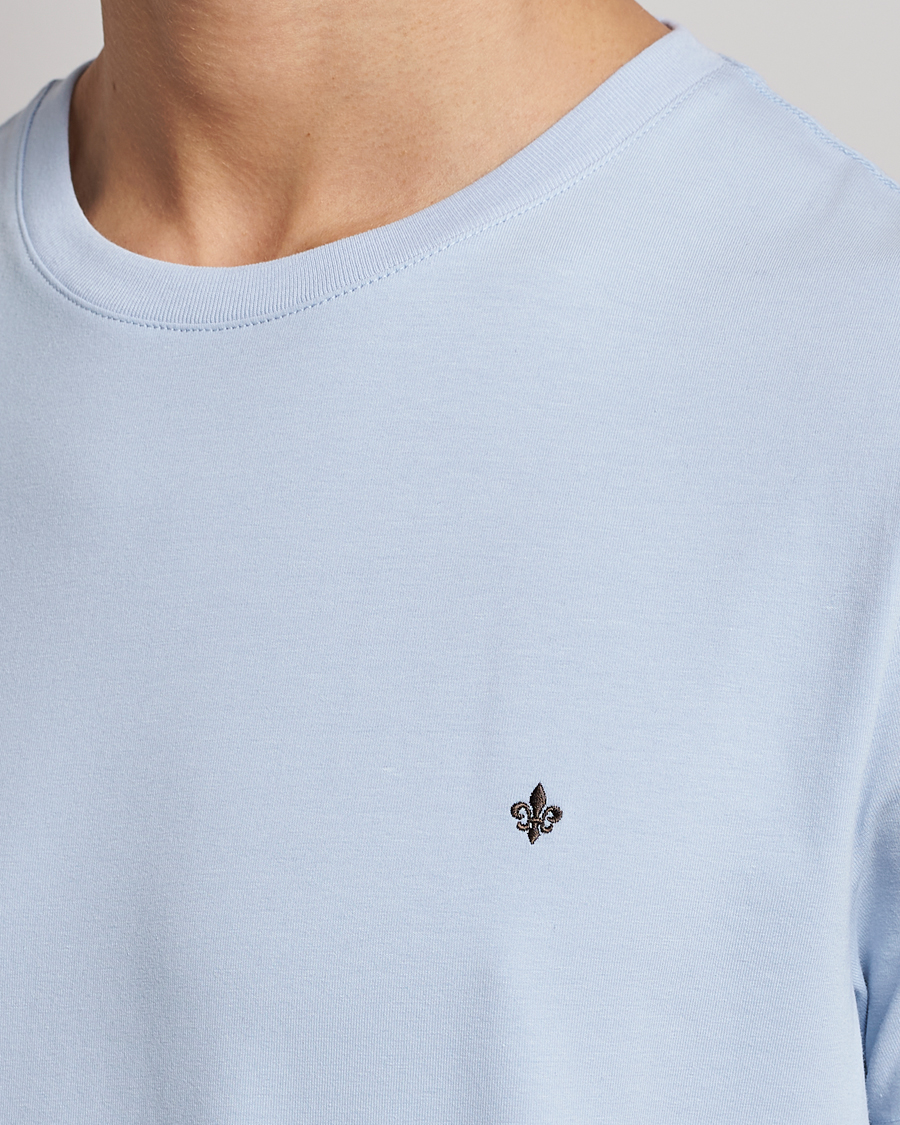 Herren | T-Shirts | Morris | James Crew Neck T-shirt Light Blue