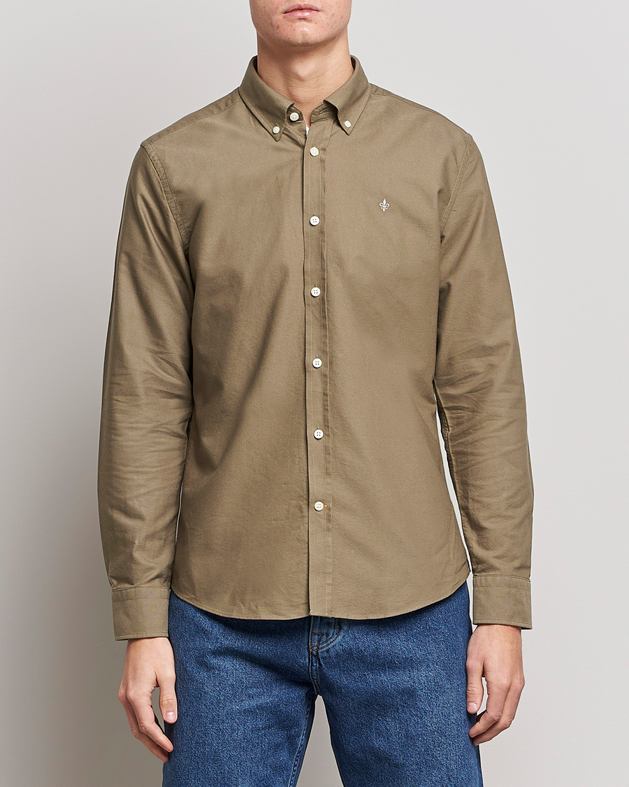 Herren | Oxfordhemden | Morris | Douglas Oxford Shirt Olive