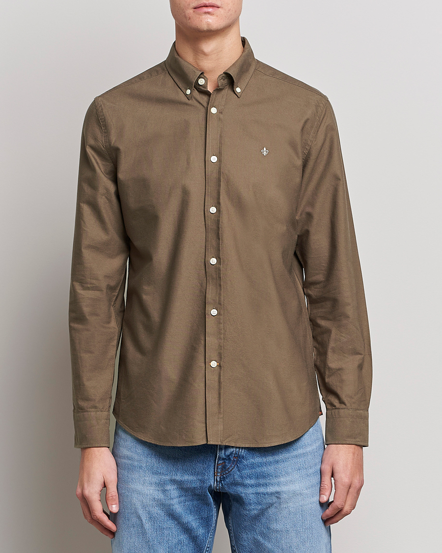 Herren | Hemden | Morris | Douglas Oxford Shirt Brown