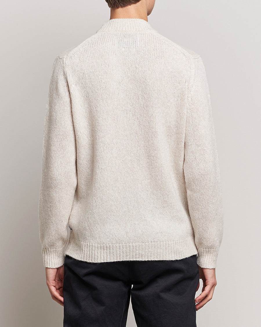 Herren | Pullover | NN07 | Nick Mock Neck Sweater Oat