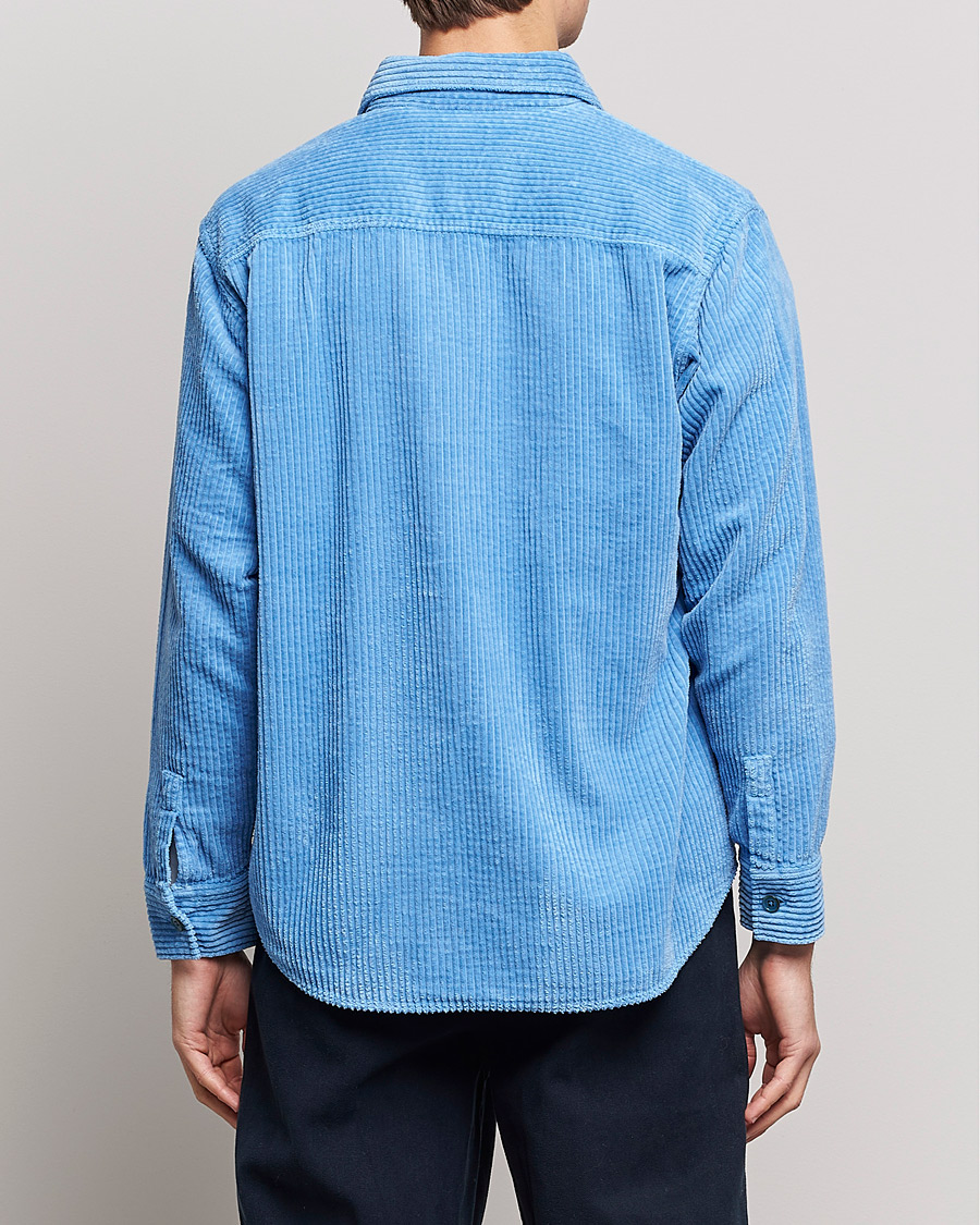 Herren | Hemden | NN07 | Folmer Corduroy Shirt Cobalt Blue