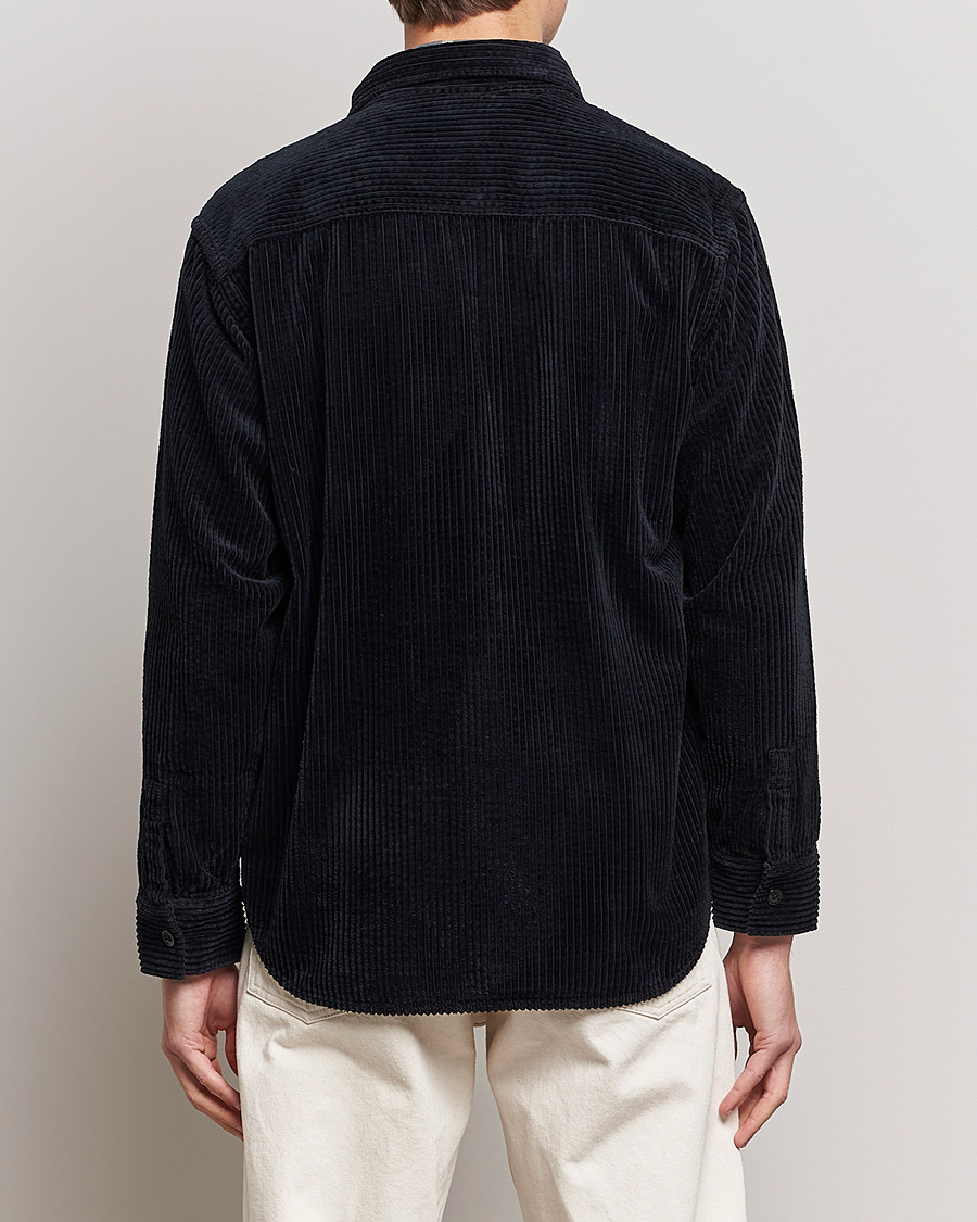 Herren | Hemden | NN07 | Folmer Corduroy Overshirt Black