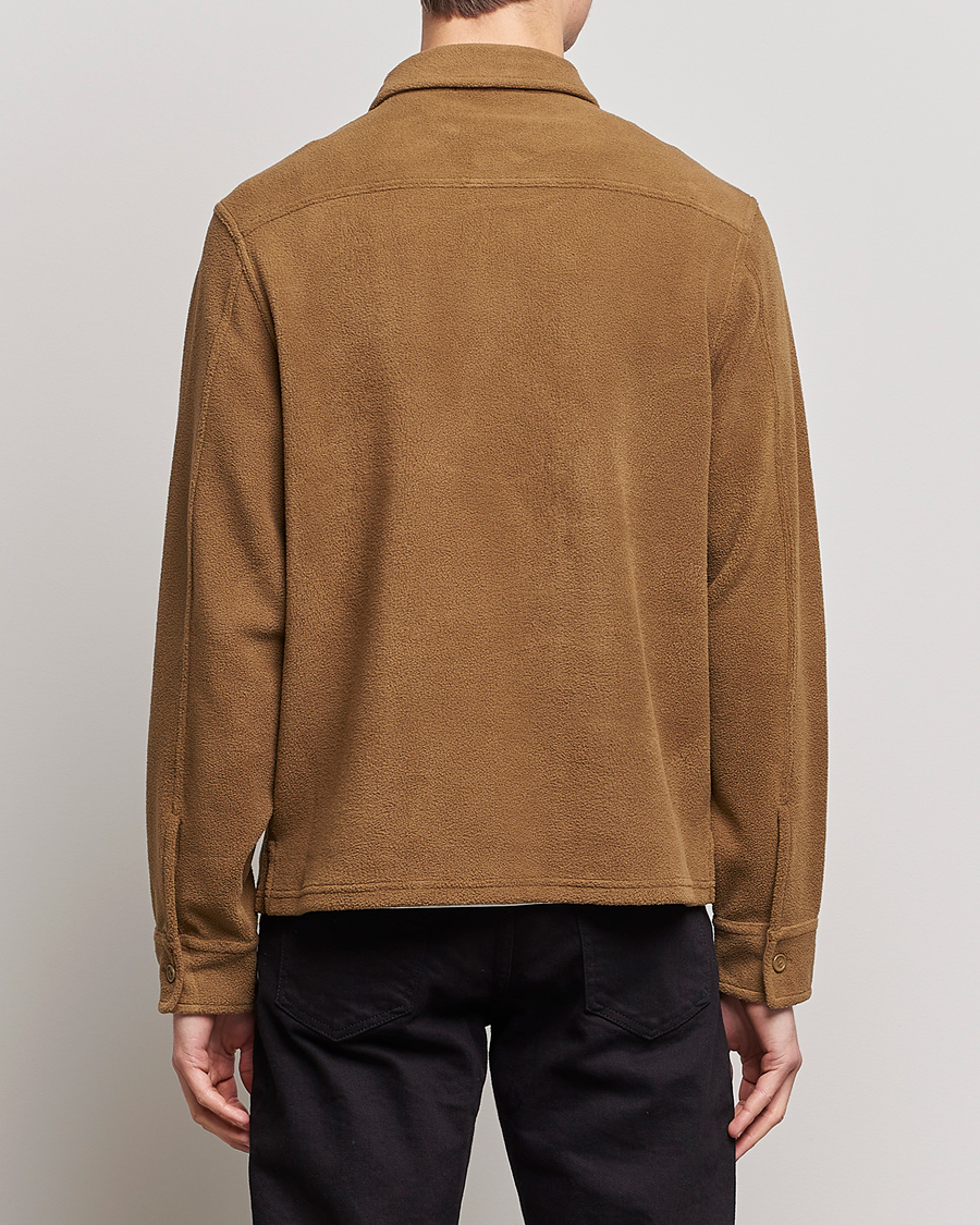 Herren | Hemden | Fred Perry | Fleece Overshirt Shadded Stone