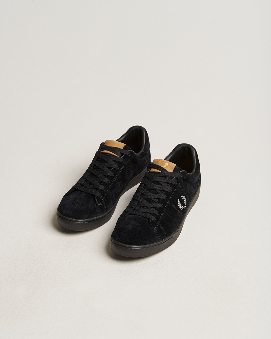 Herren | Fred Perry | Fred Perry | Spencer Suede Sneaker Black