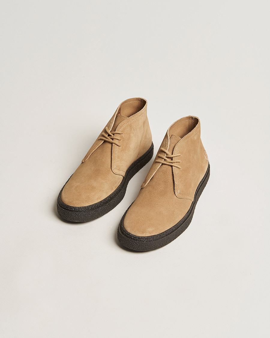 Herren | Chukka-Boots | Fred Perry | Hawley Suede Boot Warm Stone