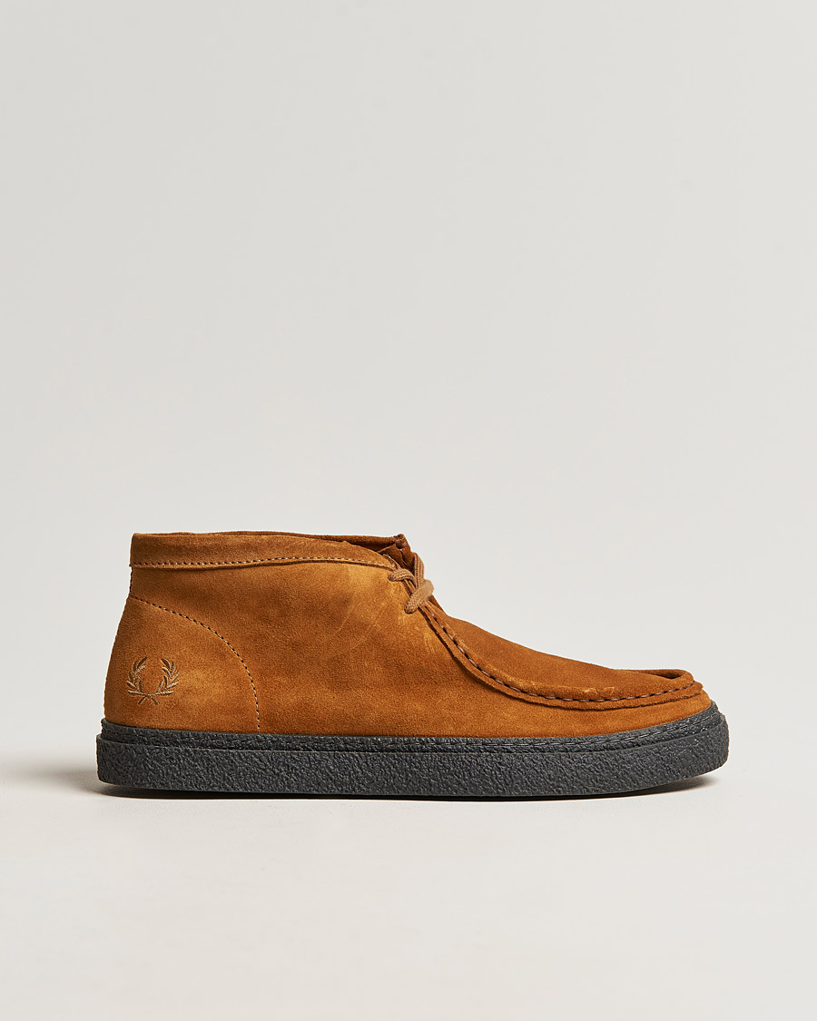 Herren | Fred Perry Dawson Mid Suede Nut Flake | Fred Perry | Dawson Mid Suede Nut Flake